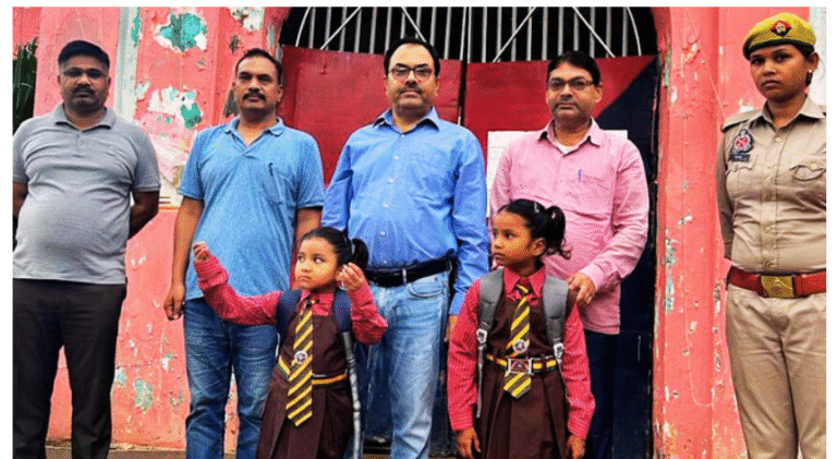 गाजीपुर जिला जेल में पहली बार: सजायाफ्ता महिला की बेटियों को मिला कॉन्वेंट स्कूल में पढ़ाई का मौका